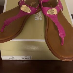 Michael Kors Fuchsia Sandals